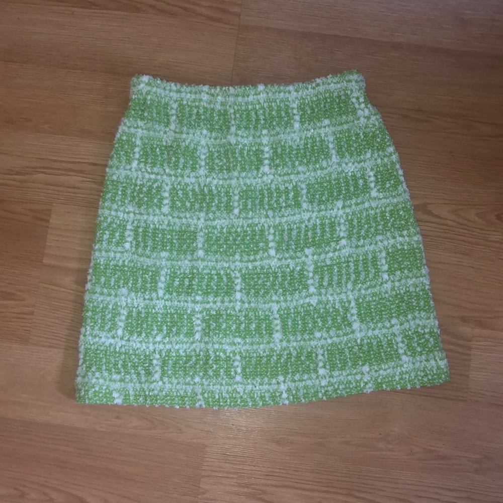 St John Green Printed Skirt